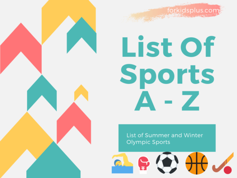 List of Sports A - Z