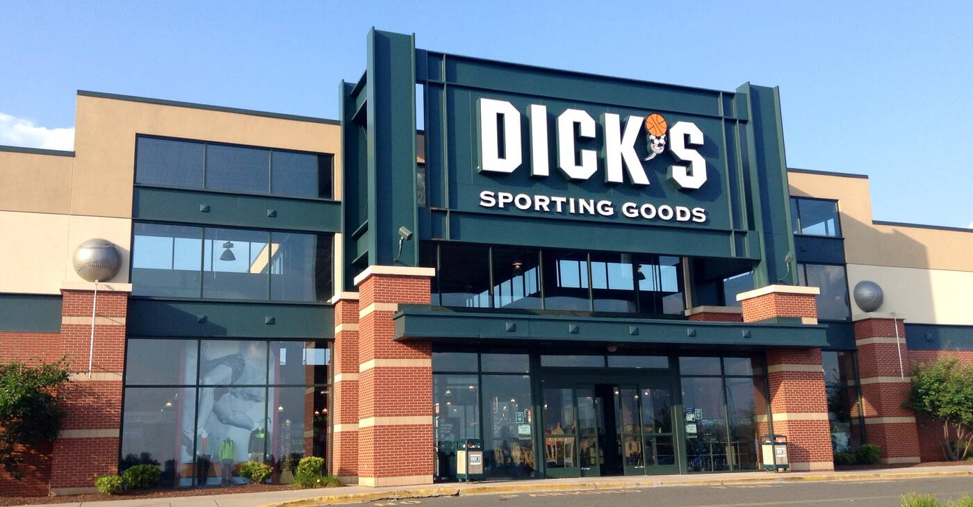 Front of Dick's Sporting Goods store - The 5 Best Youth Batting Gloves